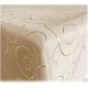 Fata de masa ovala cu ornament Jemidi, 130 x 260 cm, Crem, Poliester, 55264.16.26