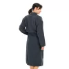 Halat de baie unisex Homelevel, M, Gri, Bumbac organic, 54845.73.2
