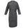 Halat de baie Waffle Pique unisex Homelevel, 5XL, Gri, Bumbac organic, 54916.73.35