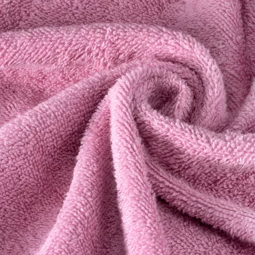 Poncho de baie pentru copii Homelevel, 10-13 ani, Roz, Bumbac organic, 54980.43