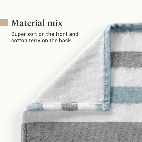 Prosop de plaja Homelevel, 90 x 180 cm, Multicolor, Bumbac / Poliester, 54938.03.22