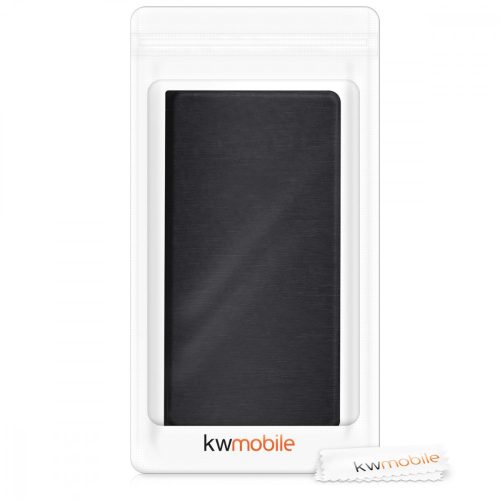 Husa pentru Wiko Fever, Piele ecologica, Negru, 35967.01