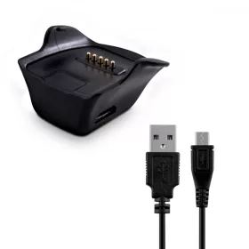   Cablu de incarcare USB pentru Samsung Gear fit R350, Negru, 38719.01