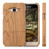 Husa pentru Samsung Galaxy J3 (2016), Lemn, Maro, 38160.24