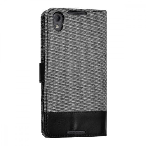 Husa pentru Blackberry DTEK50, Textil, Gri, 39325.22