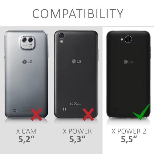 Husa pentru LG X Power 2, Silicon, Transparent, 41194.03