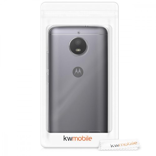 Husa pentru Motorola Moto E4, Silicon, Transparent, 42350.03