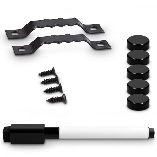 Tabla magnetica Navaris, MDF, 60 x 40 cm, marker, magneti, 42677