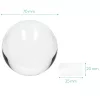 Glob de sticla cu sport Navaris pentru fotografii/ decor, 70 mm, 42863