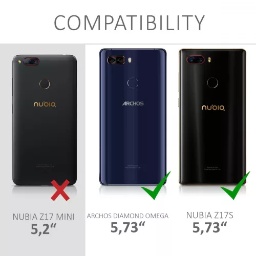 Husa pentru ZTE Nubia Z17S, Silicon, Transparent, 43626.03