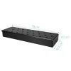 Cutie pentru afumat la gratar, 35 x 10,5 x 4,5 cm, 1,65l, 43683
