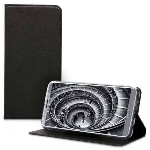 Husa pentru Huawei Nova 2s, Piele ecologica, Negru, 44014.01