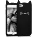Husa pentru Apple iPhone 6 Plus / iPhone 6s Plus, Silicon, Negru, 44038.01