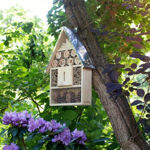 Hotel de insecte din lemn, XL, 40cm, 44340