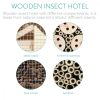 Hotel de insecte din lemn, XL, 40cm, 44340