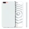 Husa pentru Apple iPhone 8 Plus / iPhone 7 Plus, Silicon, Alb, 39499.48