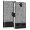 Husa pentru ZTE Blade L7, Textil, Gri, 43442.25