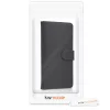 Husa pentru Wiko Lenny 5, Piele ecologica, Negru, 44844.01