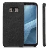 Husa pentru Samsung Galaxy S8, Textil, Gri, 43487.19
