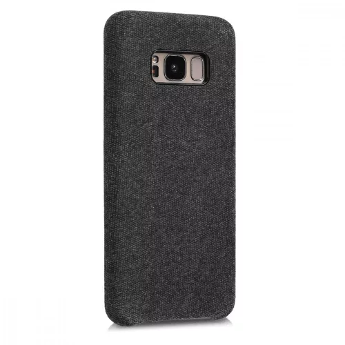 Husa pentru Samsung Galaxy S8, Textil, Gri, 43487.19