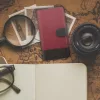 Husa pentru Huawei P9 Lite (2017), Textil, Rosu, 40893.04