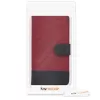 Husa pentru Huawei P9 Lite (2017), Textil, Rosu, 40893.04