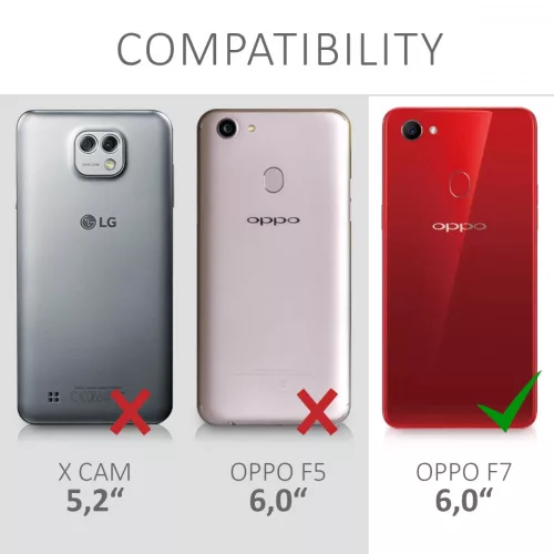 Husa pentru OPPO F7, Silicon, Transparent, 44998.03