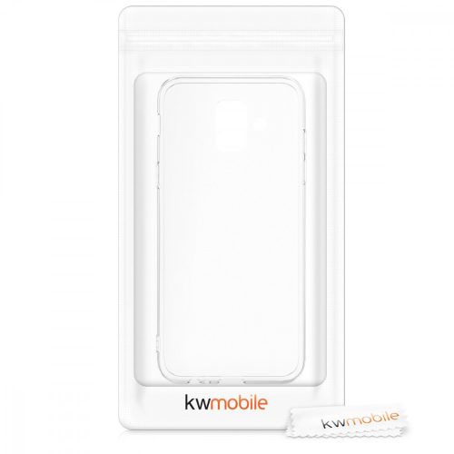 Husa pentru Samsung Galaxy A6 (2018), Silicon, Transparent, 45246.03