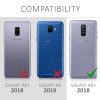 Husa pentru Samsung Galaxy A6 Plus, Silicon, Alb, 45261.01