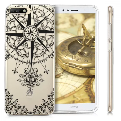 Husa pentru Huawei Y6 (2018), Silicon, Negru, 44877.08