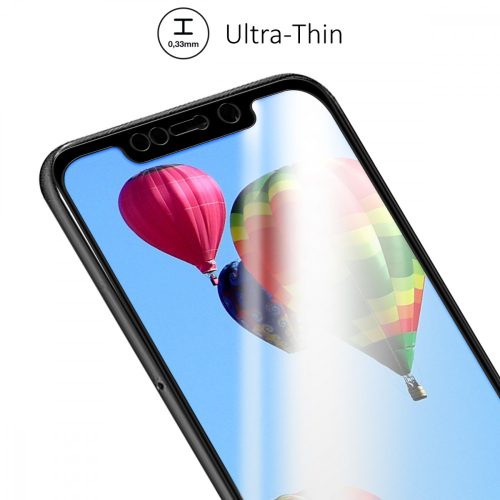 Folie de protectie pentru Xiaomi Pocophone F1, kalibri, Fata, Negru, 46369.01