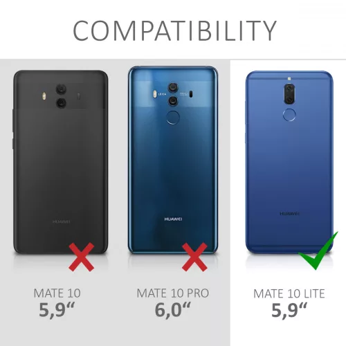 Husa pentru Huawei Mate 10 Lite, Policarbonat, Roz, 46385.31