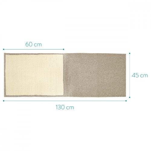 Set 2x Protectie impotriva zgarieturilor pentru Pisici, 60x45 cm, Sisal, Maro, 46354.24.02