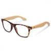 Ochelari fara prescriptie medicala Navaris pentru lumina albastra, Unisex, Bambus, 47634.01