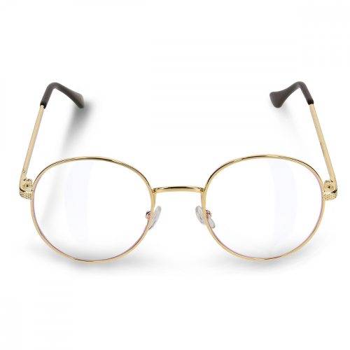 Ochelari fara prescriptie medicala Navaris pentru lumina albastra, Unisex, Gold, 48518.40