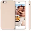 Husa pentru Apple iPhone 6 / iPhone 6s, Silicon, Crem, 40223.154