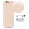 Husa pentru Apple iPhone 6 / iPhone 6s, Silicon, Crem, 40223.154