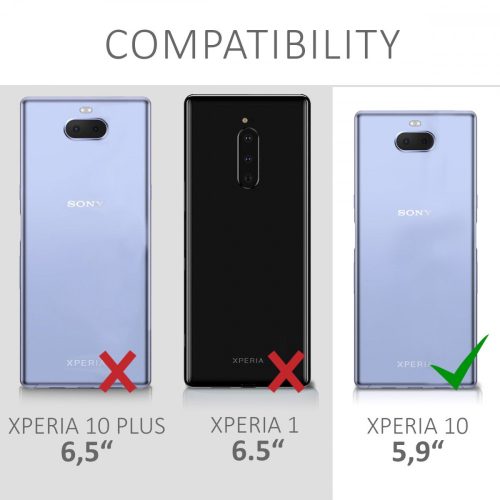 Husa pentru Sony Xperia 10, Silicon, Roz, 46564.06