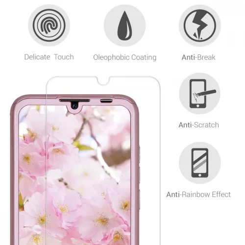 Husa pentru Huawei P Smart Plus (2019), Policarbonat, Roz, 48892.31