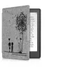 Husa pentru Kobo Aura H2O Edition 2, Textil, Gri, 49111.01