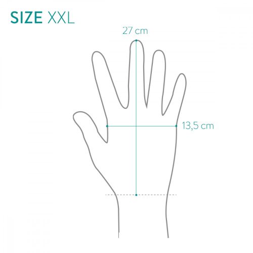 Manusi de gradinarit din piele intoarsa Navaris, Marime 2XL, Tesatura Spandex, 49174.05