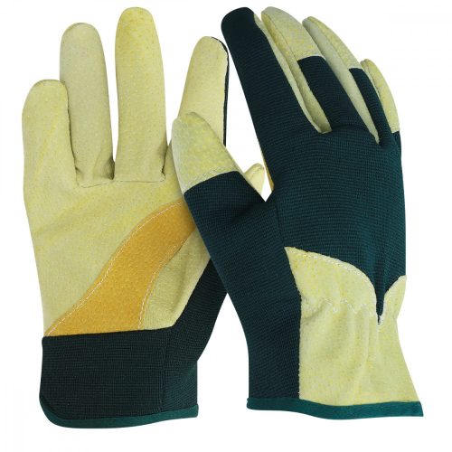 Manusi de gradinarit din piele intoarsa Navaris, Marime XL, Tesatura Spandex, 49174.04