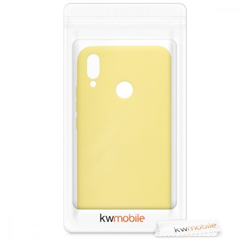 Husa pentru Huawei Y9 (2019), Silicon, Galben, 46533.49