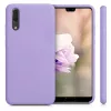 Husa pentru Huawei P20, Silicon, Mov, 45689.108