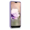 Husa pentru Huawei P20, Silicon, Mov, 45689.108