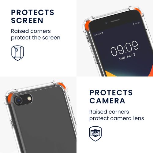 Husa pentru Apple iPhone 8 / iPhone 7 / iPhone SE 2, Silicon, Transparent, 47247.21