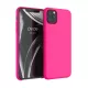 Husa pentru Apple iPhone 11 Pro Max, Silicon, Roz, 49725.08