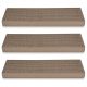 Set 3x tabla pentru zgarieturi pisica de 3 41x13x3cm, Maro, 49837.03