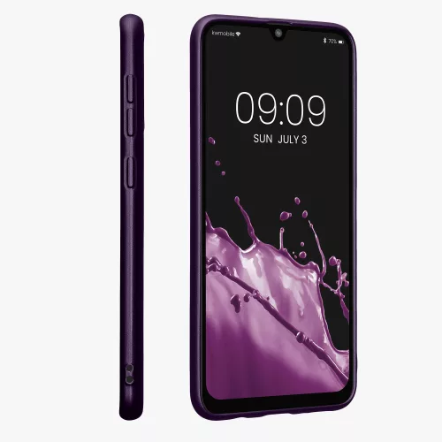 Husa pentru Samsung Galaxy A50, Silicon, Mov, 48056.115