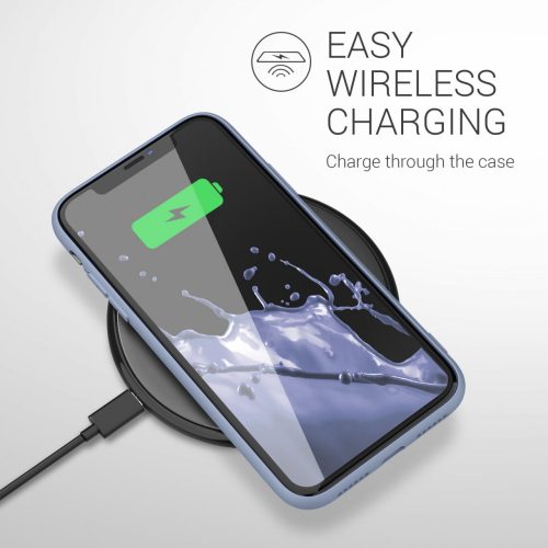 Husa pentru Apple iPhone 11, Silicon, Mov, 49787.136